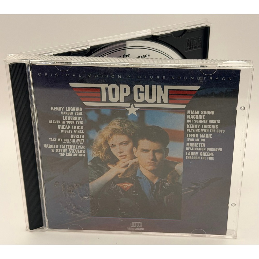 Top Gun Soundtrack CD 1986 Columbia
